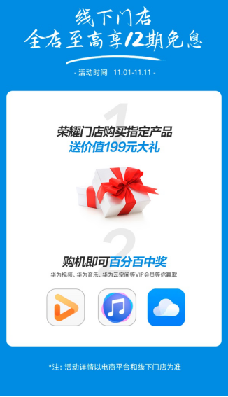 荣耀双十一正式开幕：全平台福利来袭，至高补贴3000元 第7张