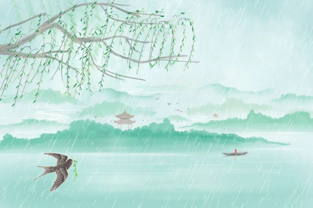 春雨诗句古诗大全（春雨绵绵的唯美诗句） 第1张