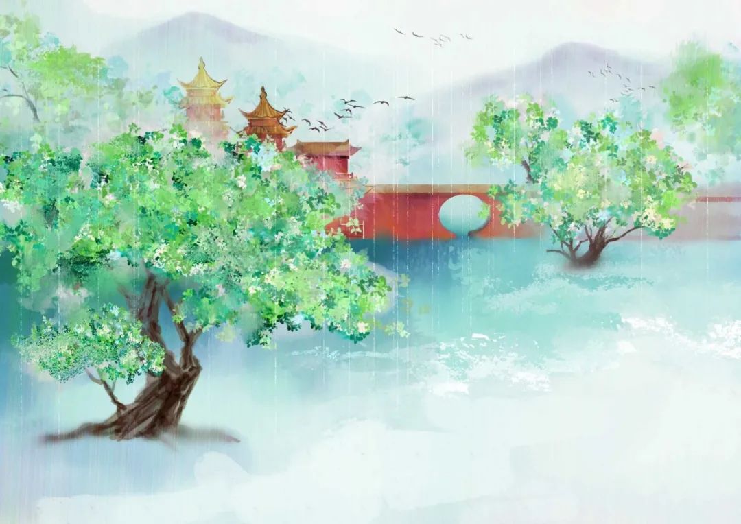 春雨诗句古诗大全（春雨绵绵的唯美诗句） 第3张