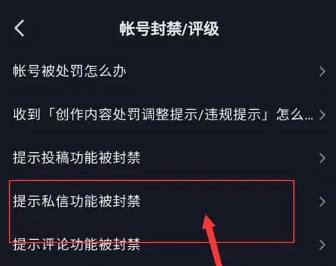 抖音私信被系统封禁是什么原因（抖音私信被封快速解封方法） 第3张