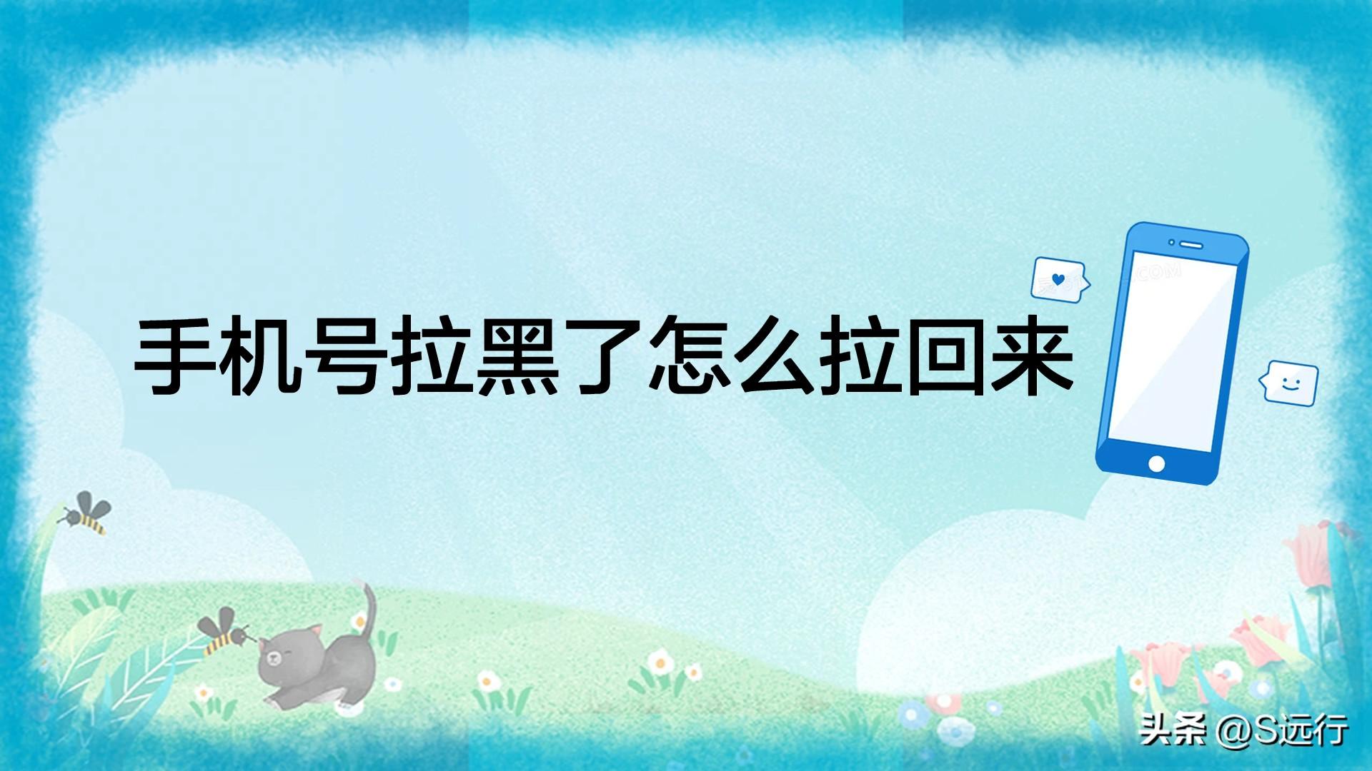 苹果手机黑名单号码怎么拉出来（手机号取消黑名单的方法） 第1张
