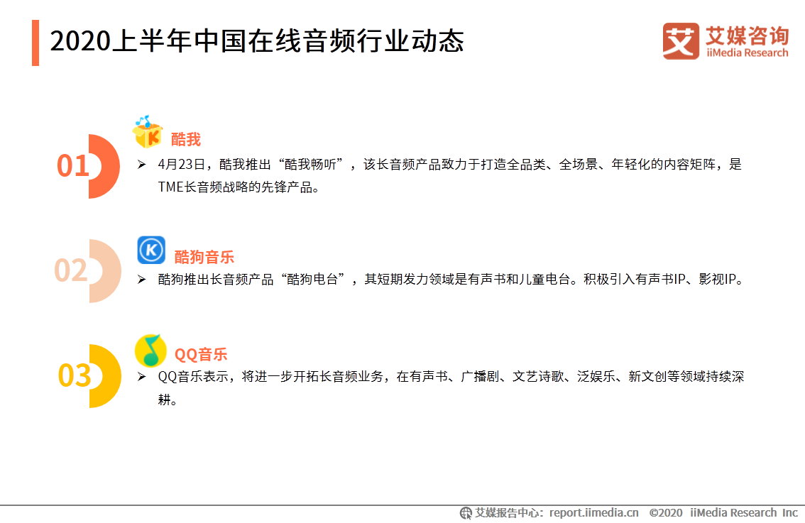 在线音频市场研究报告：2020年用户规模达到5.4亿 第17张