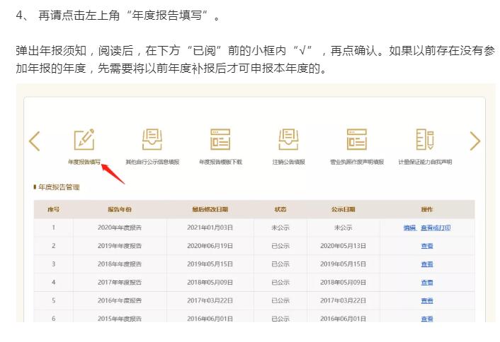 2022年企业工商年报开始了！企业不年报将进异常名录，附年报流程 第17张
