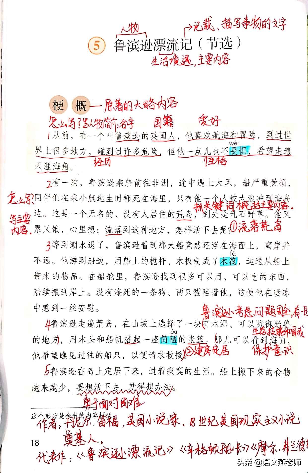 鲁滨逊漂流记摘抄加赏析（鲁滨逊漂流记优美句子加赏析） 第1张