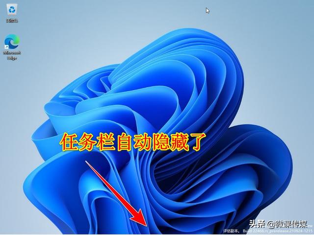 Win11怎样隐藏任务栏图标（如何隐藏部分桌面图标） 第3张