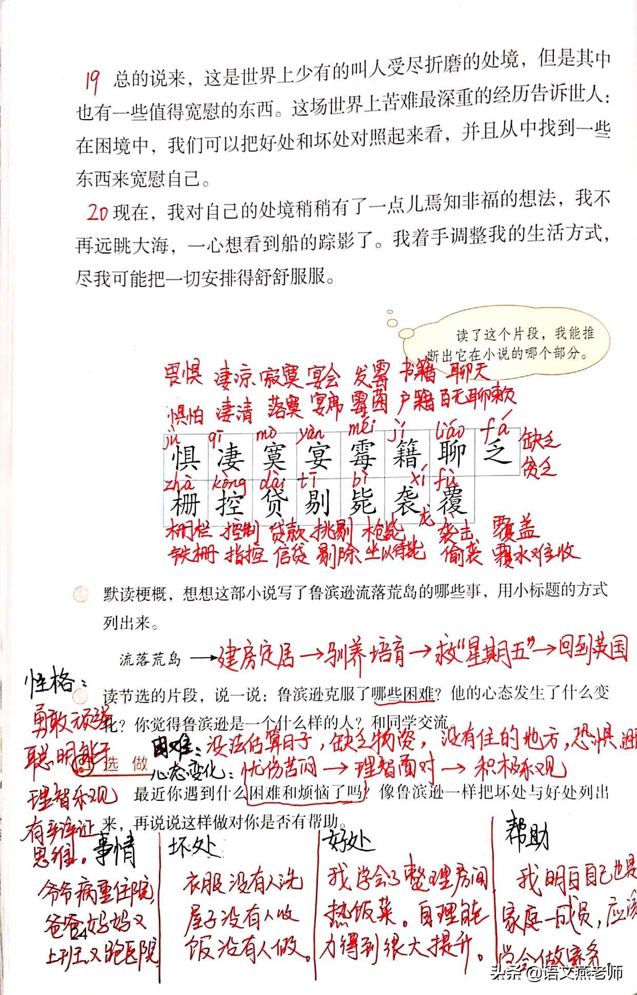 鲁滨逊漂流记摘抄加赏析（鲁滨逊漂流记优美句子加赏析） 第13张