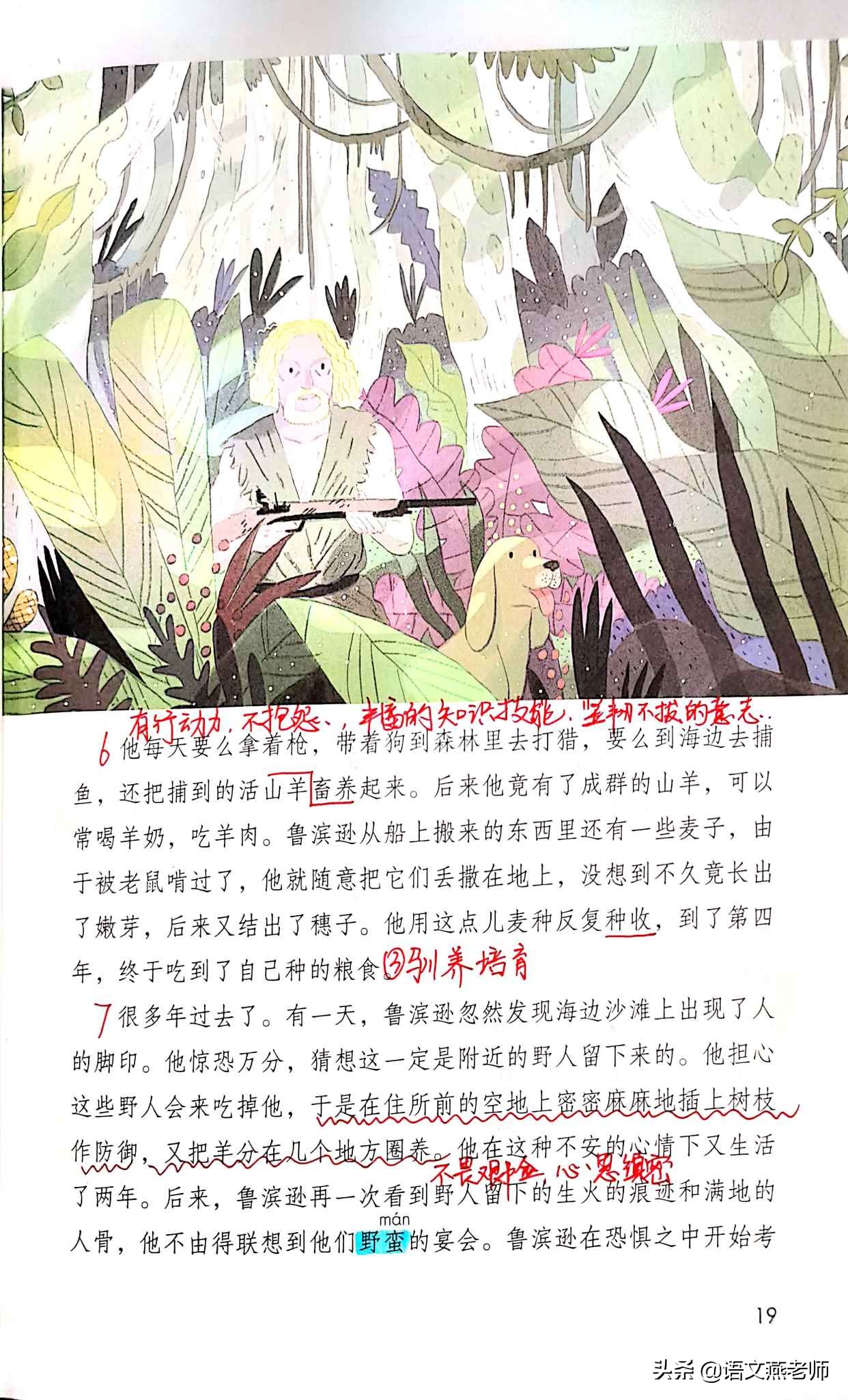 鲁滨逊漂流记摘抄加赏析（鲁滨逊漂流记优美句子加赏析） 第3张