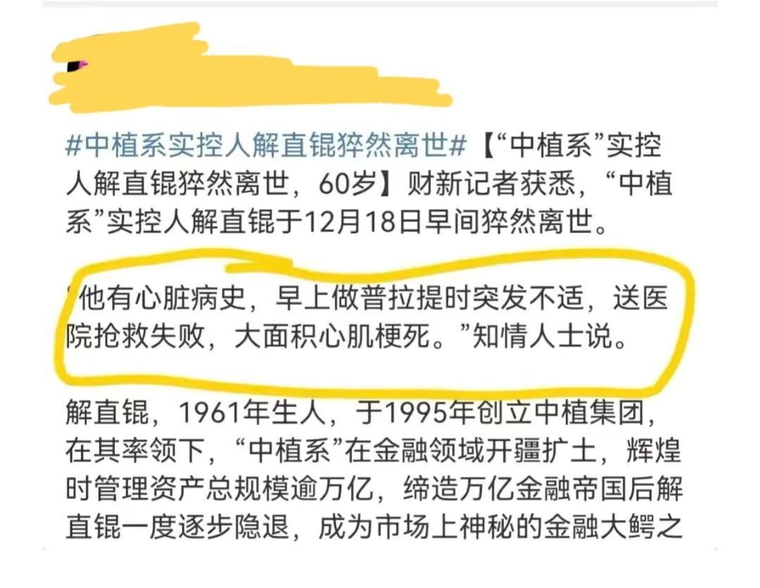 毛阿敏老公个人资料（老公解直锟心梗离世！60岁留下百亿资产） 第3张
