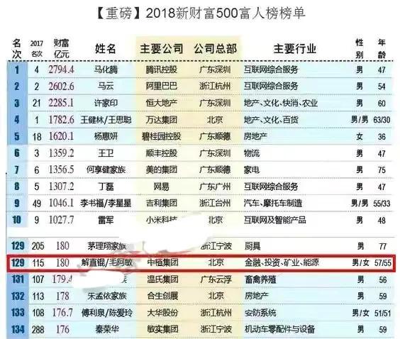 毛阿敏老公个人资料（老公解直锟心梗离世！60岁留下百亿资产） 第29张