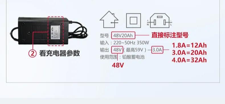 电动车充电器通用吗（充电器混用的2个前提条件） 第5张