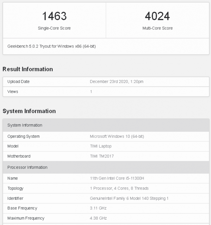 r5-5600h处理器属于什么档次（AMD锐龙R5-5600H跑分曝光） 第7张