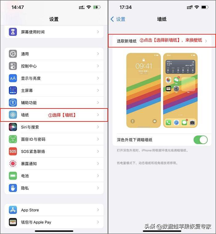 苹果手机怎么换壁纸和主题（iPhone桌面一键美化教程） 第3张