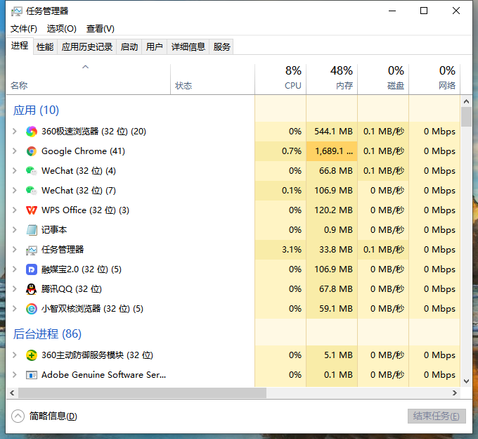 启动任务管理器快捷键win10（打开任务管理器的方法） 第7张