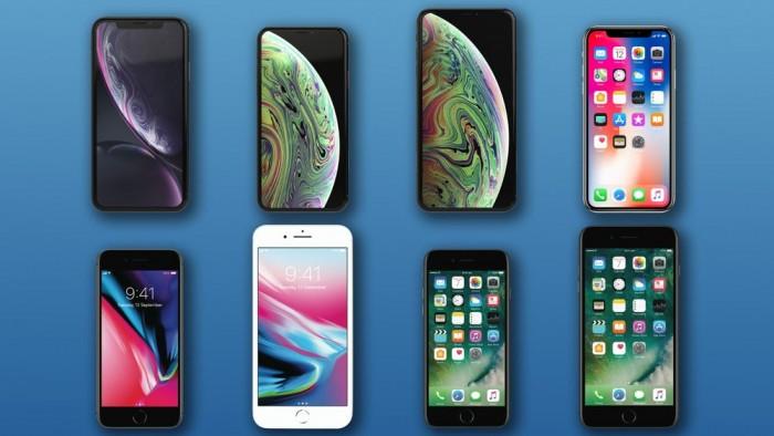 苹果手机尺寸一览表图解（八款iPhone详细规格参数对比） 第1张