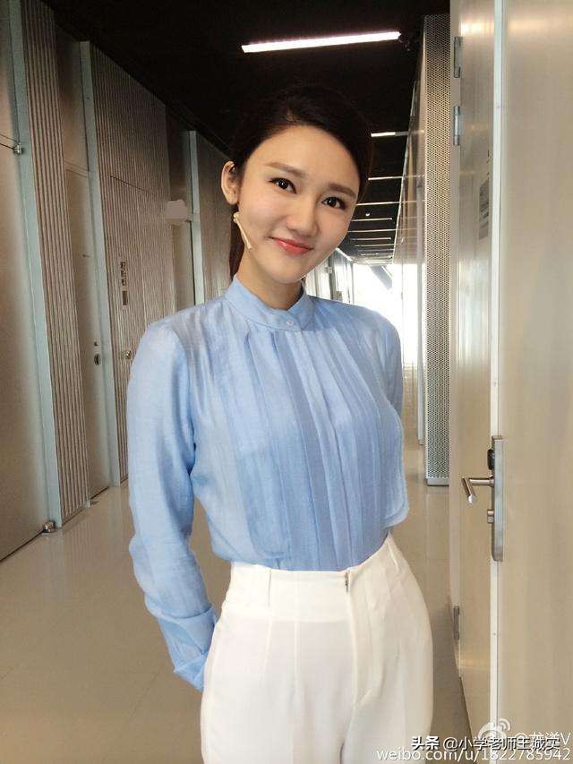 龙洋太漂亮了，笑起来太甜，还有酒窝，还是主持过诗词大会的才女 第29张