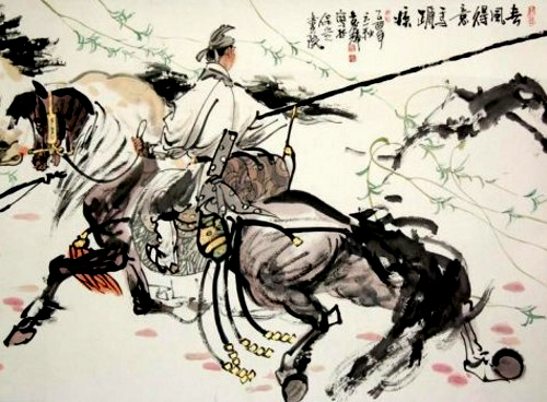 春风得意马蹄疾一日看尽长安花（寓意前程似锦的诗句） 第3张