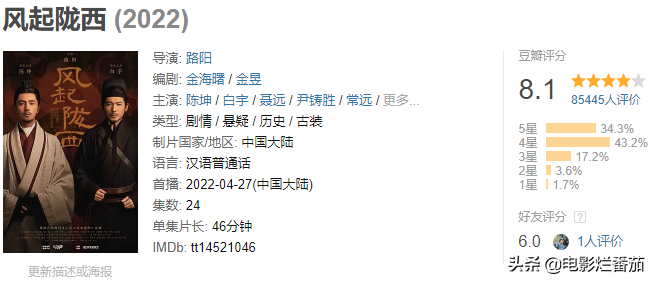 电视剧排行榜2022最新排名（盘点上半年最好的十部国产剧） 第57张