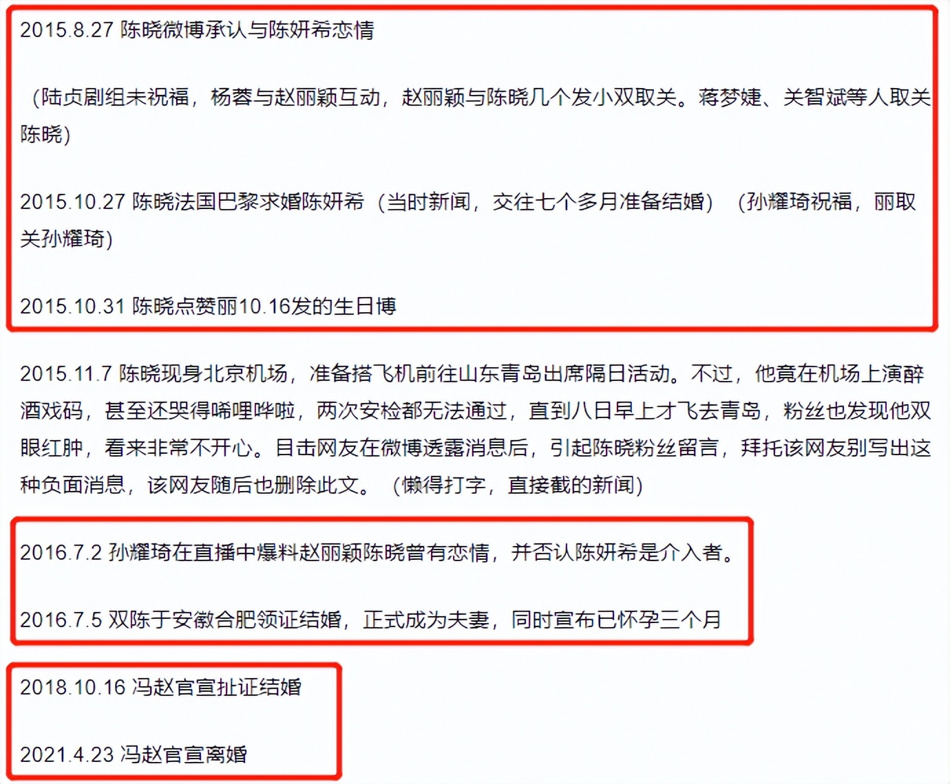 陈晓赵丽颖过往恋情被扒，摸手、表白、穿情侣款，男方却说是炒作 第37张